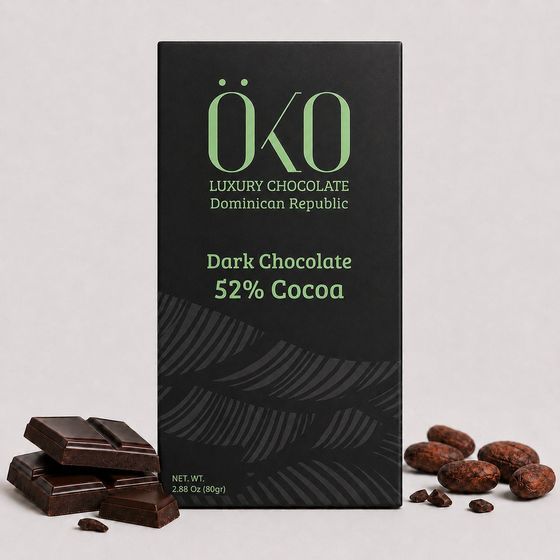 Dark Chocolate 52%, Öko Caribe