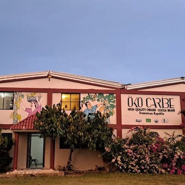 The Öko Caribe facility at dusk